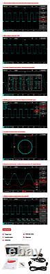 1x Oscilloscope de stockage numérique UNI-T UTD2072CL 2 canaux 70MHz 500Ms/s 64kpts