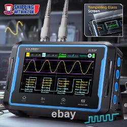 3 EN 1 FNIRSI-2C53P LCD Générateur de signal à 2 canaux Oscilloscope de stockage numérique