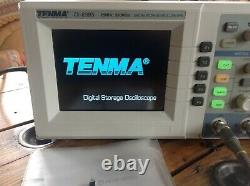 72-8395 Tenma Digital Storage Oscilloscope, 2ch, 25mhz