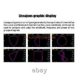 7 LCD FNIRSI-1014D Générateur de Signal à 2 Canaux Oscilloscope de Stockage Numérique