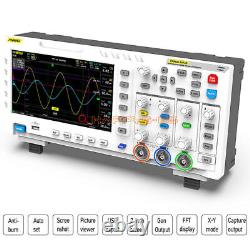 7 LCD FNIRSI-1014D Générateur de Signal à 2 Canaux Oscilloscope de Stockage Numérique