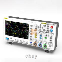 7 LCD FNIRSI-1014D Générateur de signal à 2 canaux Oscilloscope de stockage numérique