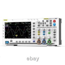 7 TFT LCD 2 en 1 Oscilloscope de stockage à double entrée Générateur de signal numérique