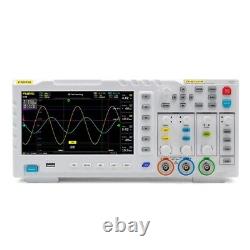 7 TFT LCD 2 en 1 Oscilloscope de stockage à double entrée Générateur de signal numérique