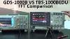 Comparaison Fft Entre L'oscilloscope Numérique Gw Instek Gds 1000b Et Le Tbs 1000bedu