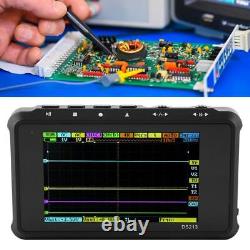 DS213 Oscilloscope de stockage numérique 8 bits à 15 MHz 100 MSa/s Taux d'échantillonnage 4 canaux