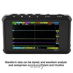 DS213 Oscilloscope de stockage numérique 8 bits à 15 MHz 100 MSa/s Taux d'échantillonnage 4 canaux