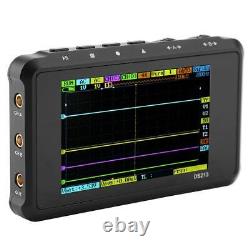 DS213 Oscilloscope de stockage numérique 8 bits à 15 MHz 100 MSa/s Taux d'échantillonnage 4 canaux