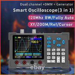 DSO3D12 Oscilloscopes Numériques Portatifs 3 en 1 Affichage IPS à Deux Canaux Utile