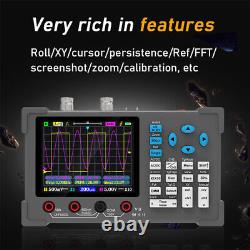 DSO3D12 Oscilloscopes Numériques Portatifs 3 en 1 Affichage IPS à Deux Canaux Utile