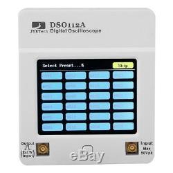 Dso112a 2mhz 5msps Usb Pocket Digital Storage Oscilloscope Tft Écran Tactile X1n7