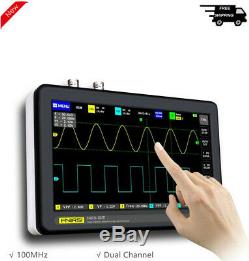 Dual Channel Oscilloscope De Stockage Numérique Oscilloscope 100mhz Bande Passante 1gs