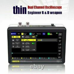 FNIRSI 1013D Mini 7 Panneau Tactile Oscilloscope Numérique 2CH Bande Passante 100MHz 1GS