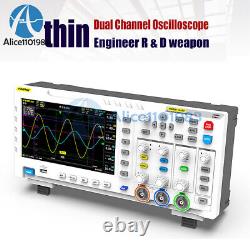 FNIRSI 1014D Oscilloscope à mémoire numérique double canal de signal générateur de 100 MHz