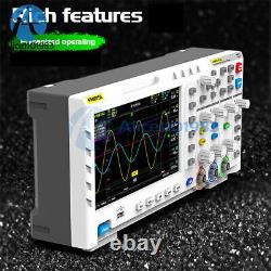 FNIRSI 1014D Oscilloscope à mémoire numérique double canal de signal générateur de 100 MHz