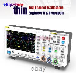 Fnirsi-1014d 100mhz Générateur De Signal D'oscilloscope À Deux Canaux De Stockage Numérique