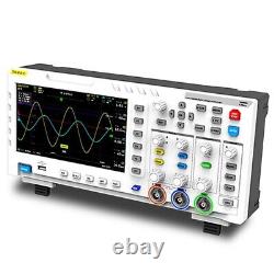 Fnirsi-1014d 100mhz Oscilloscope Numérique Générateur De Signal À Double Canal 7 LCD