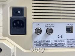 GW Instek GDS-820S Oscilloscope de stockage numérique, pour pièces ou non fonctionnel