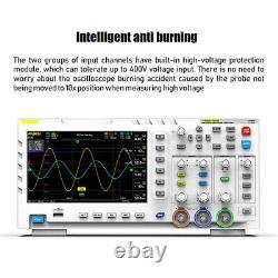 Générateur de signal d'oscilloscope de stockage numérique pour FNIRSI-1014D 7'' LCD 2 canaux