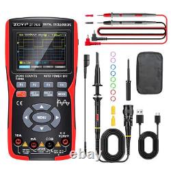 Générateur de signal oscilloscope 3 en 1, multimètre numérique, stockage des données de forme d'onde sur PC