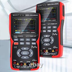 Générateur de signal oscilloscope 3 en 1, multimètre numérique, stockage des données de forme d'onde sur PC