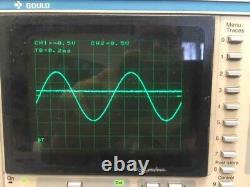 Gould Dso 465 Stockage Numérique Oscilloscope 200ms/sec 100mhz Avec Printre + Probes