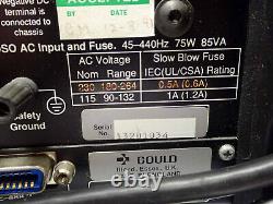 Gould Dso 465 Stockage Numérique Oscilloscope 200ms/sec 100mhz Avec Printre + Probes