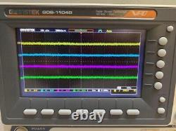 Gw Instek Gds-1104b 100mhz Stockage Numérique Oscilloscope Dso 4 Canal