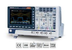 Gw Instek Oscilloscope De Stockage Numérique Gds-1104b 100mhz Dso 4 Channel