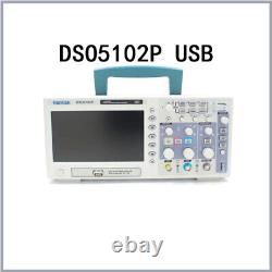 Hantek 1PCS DSO5102P Oscilloscope numérique de stockage 2 canaux 100MHz 1GSa/s 40K