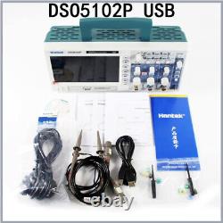 Hantek 1PCS DSO5102P Oscilloscope numérique de stockage 2 canaux 100MHz 1GSa/s 40K