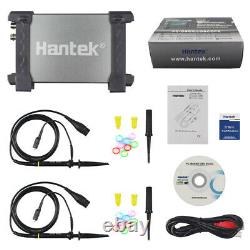 Hantek 6022be Pc Usb Portable Digital Storage Oscilloscope 48msa/s 20mhz 2chs