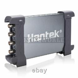 Hantek 6074BC Oscilloscope de stockage numérique USB pour PC à bande passante 4 CH 1GSa/s 70Mhz