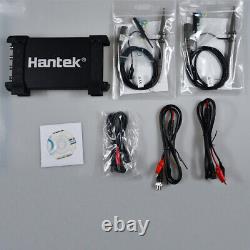 Hantek 6074BC PC USB 4 CH 1GSa/s 70Mhz Bandwidth Digital Storage Oscilloscope translates to: Oscilloscope de stockage numérique Hantek 6074BC PC USB 4 voies 1GSa/s 70Mhz de bande passante.