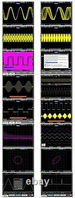 Hantek 6 En 1 Oscilloscope Enregistreur DMM Spectrum Analyzer Fréquence Dso8072f