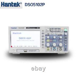 Hantek DSO5202P 200MHz 2CH 1GSa/s 7'' TFT LCD Oscilloscope de stockage numérique Nouveau