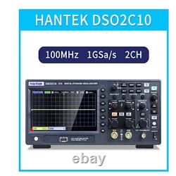 Hantek Dso2c10 Oscilloscope De Stockage Numérique 2ch 100mhz Bandwidth 1gs/s Samle Rat