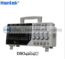 Hantek Dso4204c Oscilloscope De Stockage Numérique 64k 4ch 200mhz+source De Signal 1gs/s