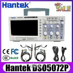 Hantek Dso5072p Oscilloscope De Stockage Numérique 70mhz Bande Passante 2 Ch 1gsa/s Usb