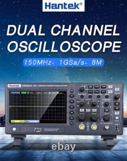 Hantek Oscilloscope Dso2c10 2d10 2 Canal Stockage Numérique 1gsa/s + Generater