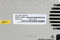 Keysight Dsox1102a Stockage Numérique Oscilloscopoe 100mhz, 2gsa/s