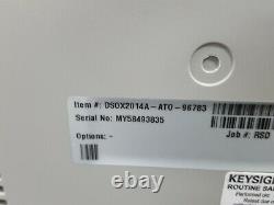 Keysight Dsox2014a Infiniivision Digital Storage Oscilloscope 4x100mhz 2gsa/s