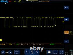 Micsig To1104 Oscilloscope Numérique De Tablette 100 Mhz 4ch 1gsa 4 Écran Tactile De Canal