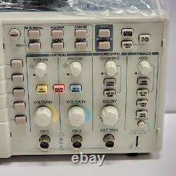 Nice Excellent Tektronix Tds2002 Oscilloscope Portable 2 Canaux 60mhz