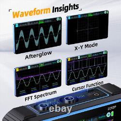 Nouveau générateur de signal à 2 canaux FNIRSI-2C53P Oscilloscope de stockage numérique 3 en 1
