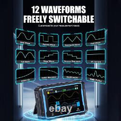 Nouveau générateur de signal à 2 canaux FNIRSI-2C53P Oscilloscope de stockage numérique 3 en 1
