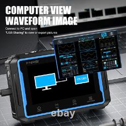 Nouveau générateur de signal à 2 canaux FNIRSI-2C53P Oscilloscope de stockage numérique 3 en 1