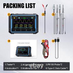 Nouveau générateur de signal à 2 canaux FNIRSI-2C53P Oscilloscope de stockage numérique 3 en 1