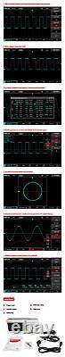 Nouveau oscilloscope de stockage numérique UNI-T UTD2072CL 2 canaux 70MHz 500Ms/s 64kpts
