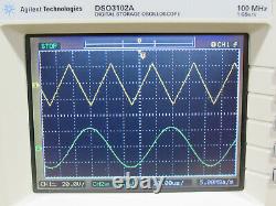 Oscilloscope De Stockage Numérique Dso3102a 100mhz 1gsa/s Avec Module N2865a
